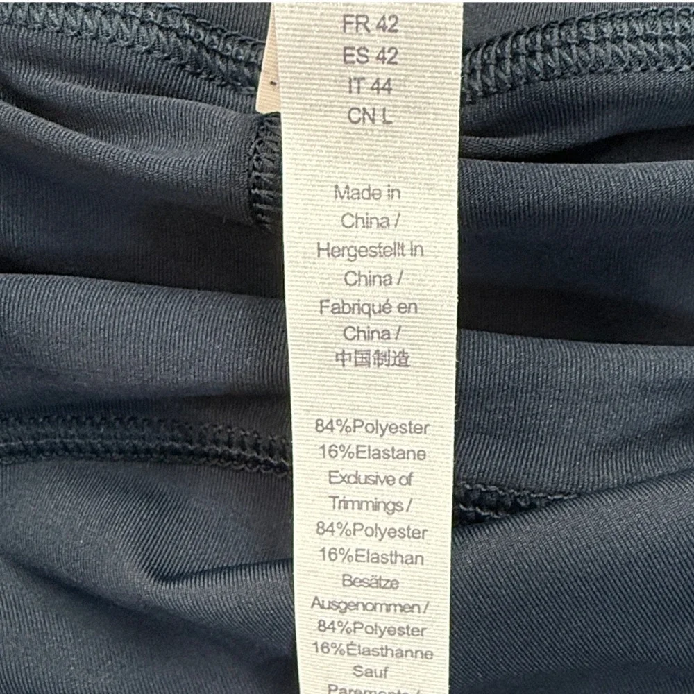 CRZ YOGA Women's UPF 50+ Sports Skirt True Navy Pleated Tennis Skort Size M 8/10 - Picture 6 of 11